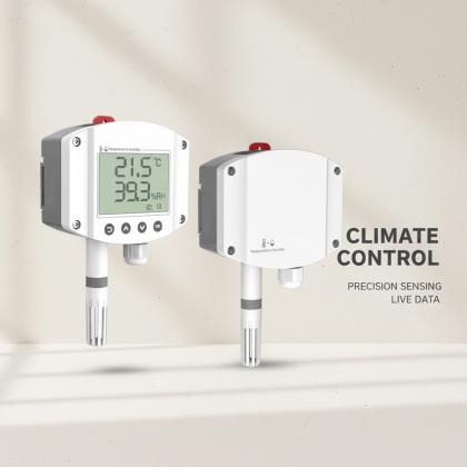 ZONEWU LCD Temperature and Humidity Sensor
